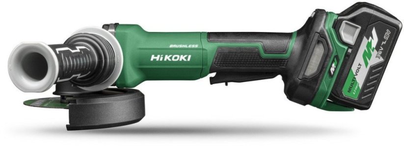 Hikoki HIKOKI.ANGLE GRINDER.36V 125mm G3613DVF WQZ 2x2.5Ah MV BL DEAD SWITCH HSC