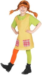 AutoTune Pippi Langstrømpe Børnekostume / Udklædningstøj(Str. 158-164)
