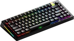 Glorious GMMK 3 Pro HE Wireless 75 % Gaming-Tastatur - Pre-Built, ANSI (US), Fox HE Switches, schwarz