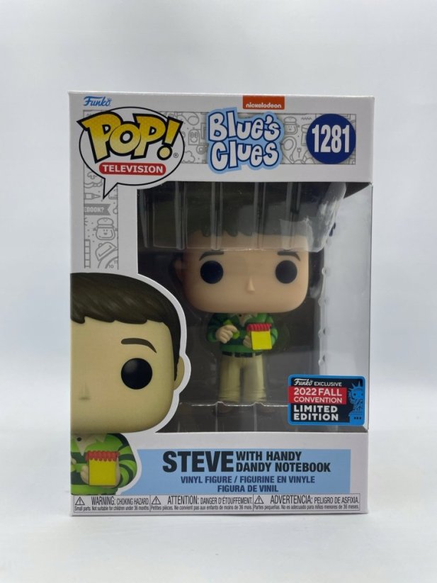 XXX_Funko (właściwy Funko Pop) Funko! POP Convention Excl Blues Clues Steve w/not