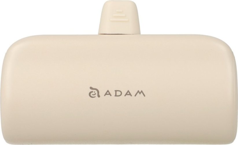 Adam Elements Adam Elements Gravity P5C - kompaktowy powerbank USB-C 5000mAh Béžový - Gwarancja bezpieczeństwa. Proste raty. Bezpłatna wysyłka od 170 zł.