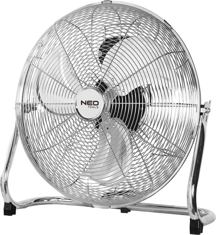 Neo ventilátor podłogowy 100W, średnica 45 cm, 3 prędkości nawiewu