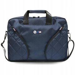 BMW Taška Nylom Pockets&Metal Logo 16" Modrý