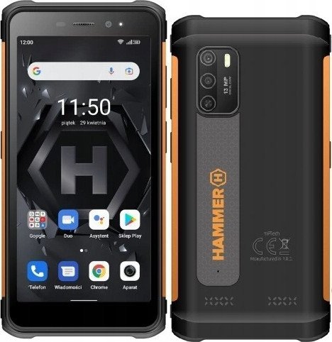 myPhone Hammer Iron 4 4/32GB Čierno-oranžový  (Iron 4 LTE)