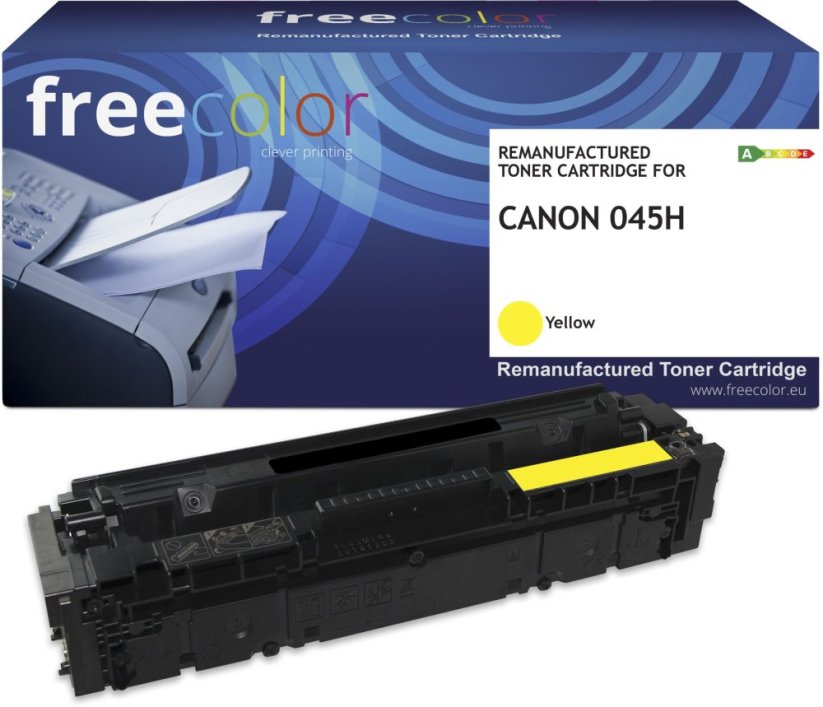 Freecolor Toner Canon 1243C002 yellow 2200 stron remanufactured