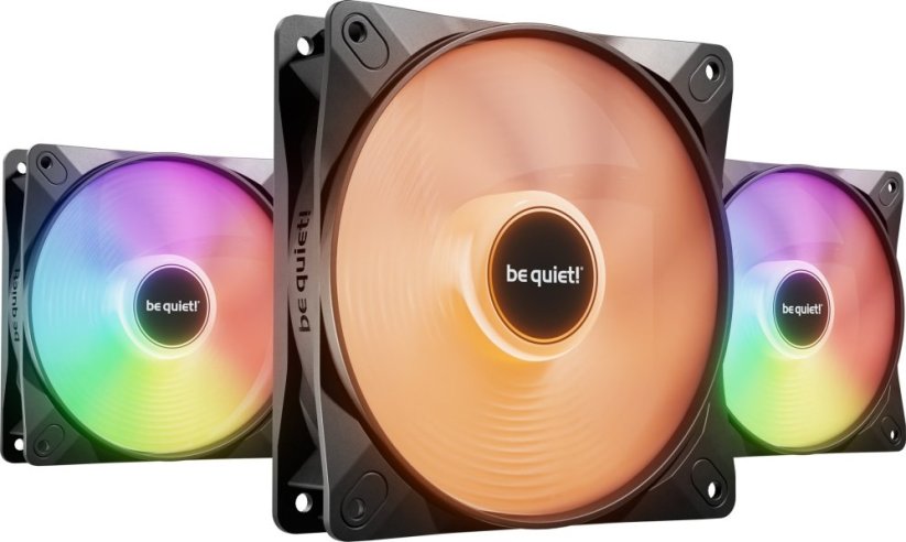 be quiet! Light Wings LX 120mm PWM High-Speed 3-pack (BL124)