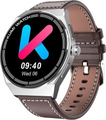Kumi Smartwatch Kumi GT5 MAX 1.39 cala 290 mAh strieborný