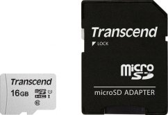 Transcend 300S MicroSDHC 16 GB Class 10 UHS-I/U3  (TS16GUSD300S-A)