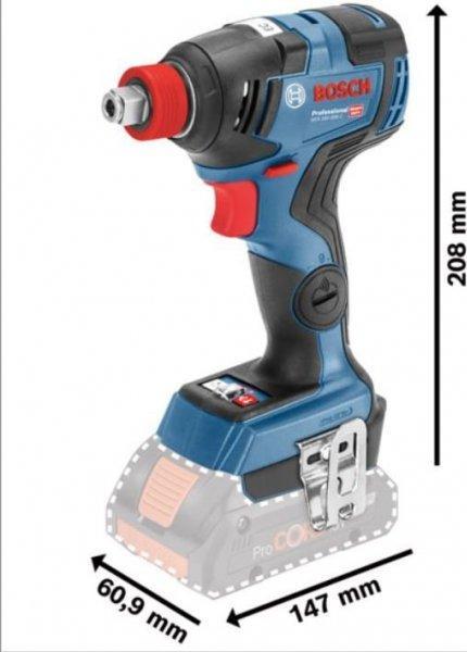 Bosch GDX 18V-200 C 18 V 1/2"