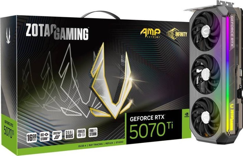 Zotac Gaming GeForce RTX 5070 Ti AMP Extreme INFINITY 16GB GDDR7
