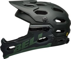 Bell Prilba na celú tvár BELL SUPER 3R MIPS matte green roz. S (52–56 cm) (NEW)