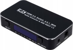 Pawonik SWITCH HDMI 2.0 4x1 Prepínač UHD 4K HDCP HDR