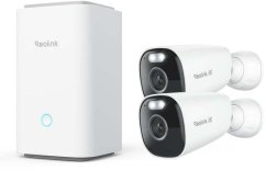 Reolink Hub with 2x Argus Eco* Ultra 4K | 8MP | Battery | IP66