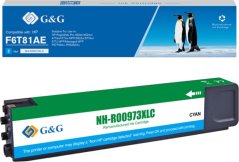 G&G G&G kompatybilny ink / Toner z F6T81AE, cyan, 7000s, NH-R00973XLC, Pre HP PageWide Pro 452, Pro 477