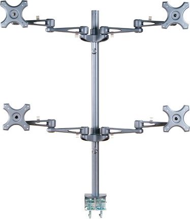 Neomounts Držiak na 4 monitory 10" - 27" (FPMA-D935D4)