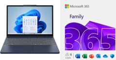 Lenovo IdeaPad Slim 3 15ARP10 Ryzen 5 150 / 16 GB / 512 GB / W11 (83K700HKPB) + Microsoft 365 Family ML