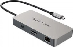 HyperDrive Koncentrator Hyper 5-Port USB-C HUB, 4K HDMI, 2x USB-A, USB-C DP, Gigabit Ethernet