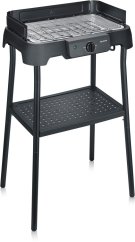 Severin SEVERIN PG 8594 Grill elektrickýBBQ ze stojakiem 2000W ruszt stalowy