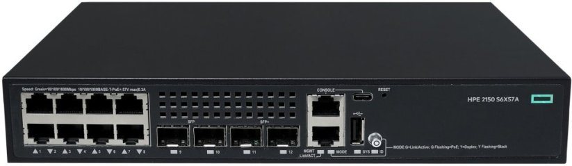 HPE NW CW 2150 8G POE+ 2F 2P (S6X57A)