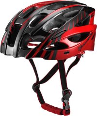 RockBros prilba bicyklová nastaviteľná + Okuliare Rockbros WT027-S (Červený)