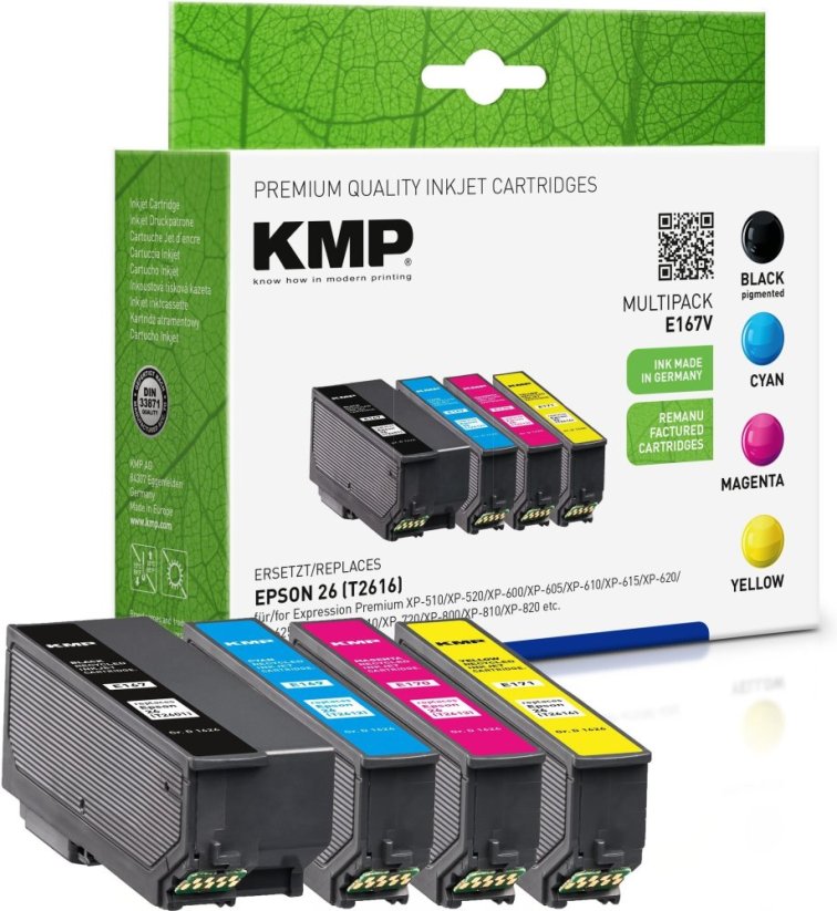 KMP Epson T2616 comp.Multipack E167V - (1626,4850)