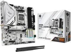 ASRock MB AMD B850 SAM5 MATX/B850M STEEL LEGEND WIFI ASROCK