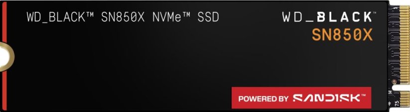 SanDisk Black SN850X 4TB M.2 2280 PCI-E x4 Gen4 NVMe (WDS400T2X0E)