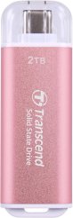 Transcend SSD USB-C 2TB EXT. PINK/TS2TESD300P TRANSCEND