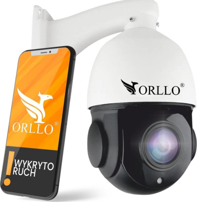 ORLLO Kamera IP R2 PRO+ vonkajšia obrotowa POE zoom x 22