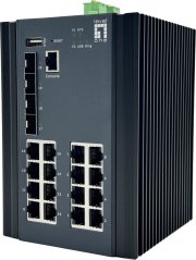 LevelOne Switch  20x GE IGU-2071 16x 1GbE,4x 2.5GbE SFP   sw