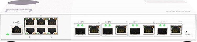 Qnap Przełšcznik QSW-M2106-4C 6x 2.5GbE RJ45 4x10GbEcombo
