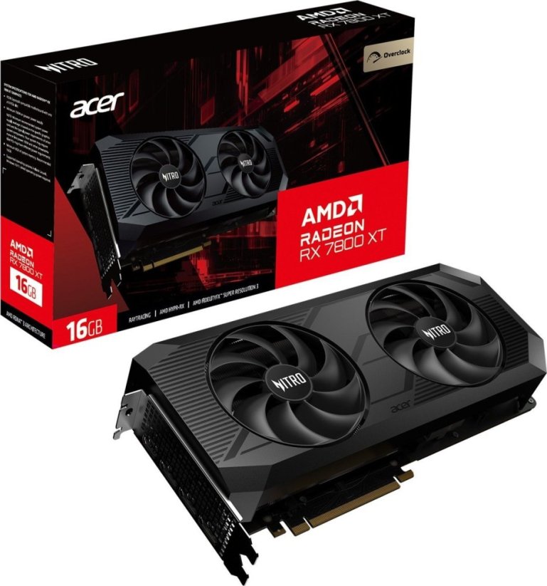 Acer Nitro Radeon RX 7800 XT OC 16 GB GDDR6 (DP.Z37WW.P01)