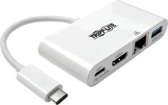 Eaton USB-C HDMI, port USB 3.2 Gen 1, Gigabit Ethernet, ładowanie PD 60 W, HDCP (U444-06N-HGU-C)