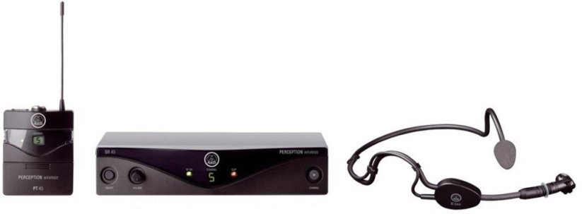 AKG Mikrofonowy Sada bezprzewodowy WMS45 Sports Set BD U2 (030-04-372)