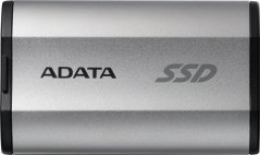ADATA SSD External SD810 1TB USB3.2C 20Gb/s Silver