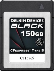 Delkin Delkin CFexpress BLACK R1725/W1530 (G3) 150GB