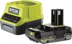 Ryobi akumulátor LI-ION 2.0AH 18V + Nabíjačka ONE+ RC18120-120C (1 SZT)