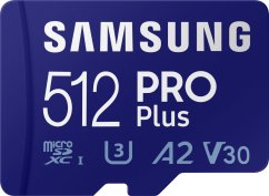 Samsung PRO Plus 2021 MicroSDXC 512 GB Class 10 UHS-I/U3 A2 V30 (MB-MD512KA/EU)