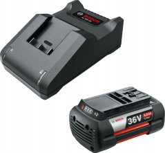 Bosch Bosch starter set 36V (GBA 36V 6.0Ah + AL 36V-20), charger (black, 36V POWER FOR ALL, battery + charger)