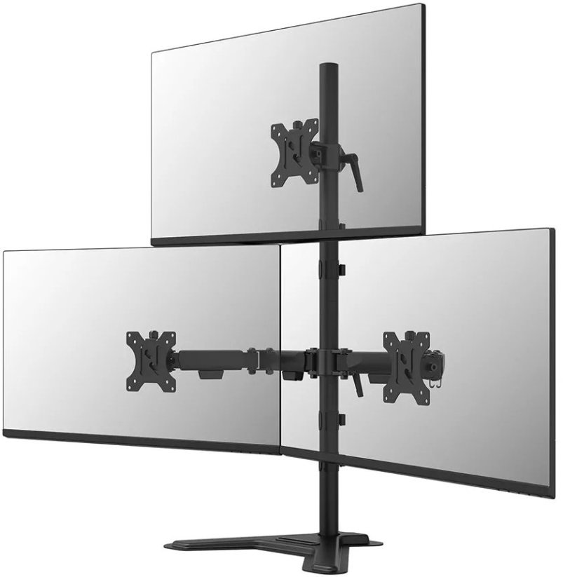 Neomounts Držiak na 3 monitory 10" - 32" (DS45-600BL2-1)