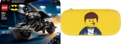 LEGO DC Batman Figurka Batmana™ do zbudowania i batcykl (76273)