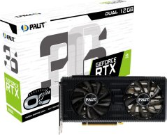 Palit GeForce RTX 3060 Dual OC 12GB GDDR6 (NE63060T19K9-190AD)