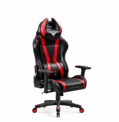 Diablo Chairs Fotel Gamingowy Diablo X-Horn 2.0 Small: Čierno-cervený