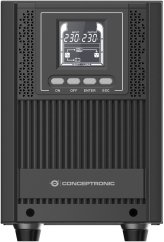 Conceptronic Conceptronic ZEUS52ES2K zasilacz UPS Podwójnej konwersji (online) 2 kVA 1800 W 4 x gniazdo sieciowe