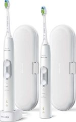 Philips Sonicare ProtectiveClean 6100 HX6877/34 2 ks Biela