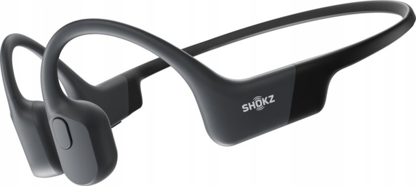Shokz Shokz OpenRun Ausinės su kaulo laidumo technologija, Type-C, Juodas spalvos