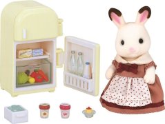 Epoch Sylvanian Families Sada z mamą królików z czekoladowymi uszkami (lodówka)