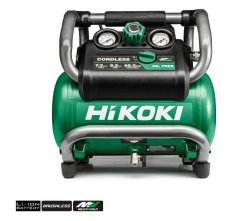 Hikoki HIKOKI.AIR COMPRESSOR 36V EC36DAW4Z BL MULTIVOLT 9.2Bar 7.6l