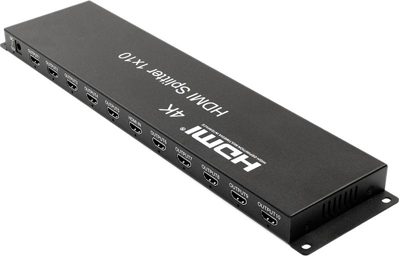 Extra Digital HDMI daliklis 1x10, 3D, 4K