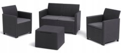 Keter Marie 2 seater set with Storage table